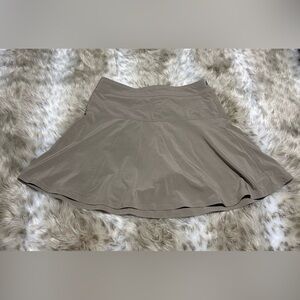 Athleta Tan Mini Skirt